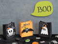 MDF závěsný výřez 15cm Halloween - pavouk