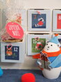 Dřevěný adventní kalendář ARTEMIO Beary Christmas - medvěd