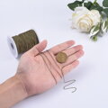 Bižuterní řetízek 1,5x1mm - antický bronzový - extra hustý