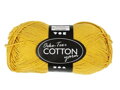 Bavlněná příze certifikovaná Oeko-Tex® 50g 8/4 170m - slunečnicová žlutá