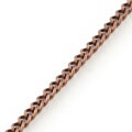 Bižuterní řetízek 2,7x2mm - antický měděný - hustý