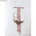 Ocelový základ kruh na věnec/lapač snů - 45cm - Rayher