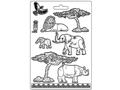 Licí forma A4 - safari
