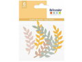 Papírové listy pastelové 6ks - Slow Life - střídavé listy