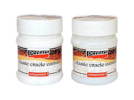2-krokový krakelovací lak PENTART - 2x230 ml