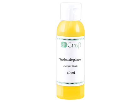 Akrylová barva DP 60ml - žlutá
