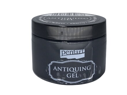 Antikovací gel PENTART 150ml - černý
