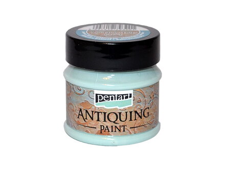 Antikovací barva PENTART 50ml - patinově modrá