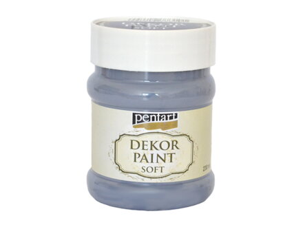 Dekor Paint - křídová vintage barva 230ml - inkoustová modrá - indigo