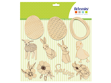 Dýhové výřezy ARTEMIO 17 ks - Happy Spring
