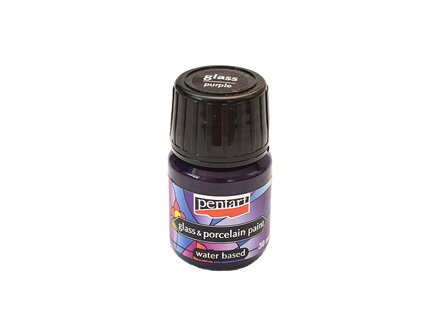 Barva na sklo a porcelán PENTART 30ml - fialová