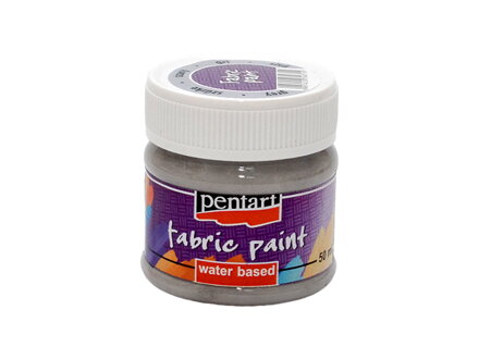 Barva na textil PENTART 50ml - šedá