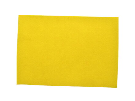 Filc 1mm 20x30cm - žlutý