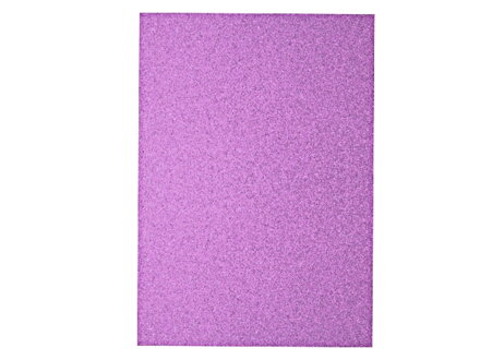 Glitrovaný papír 200g - levandulový