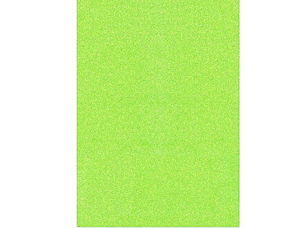 Glitrovaný papír NEON 200g - zelený