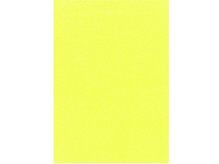 Glitrovaný papír NEON 200g - žlutý