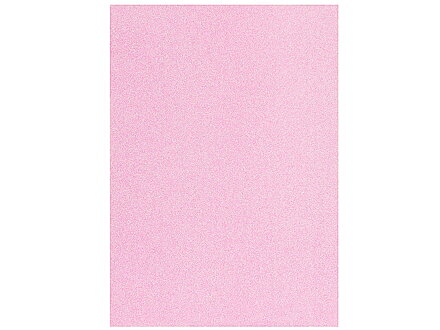 Glitrovaný papír PASTEL 200g - růžový