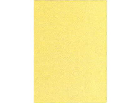 Glitrovaný papír PASTEL 200g - žlutý