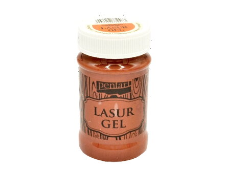 Lazurový gel PENTART 100ml - mahagon