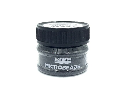 Mikro perličky PENTART 40g - černé