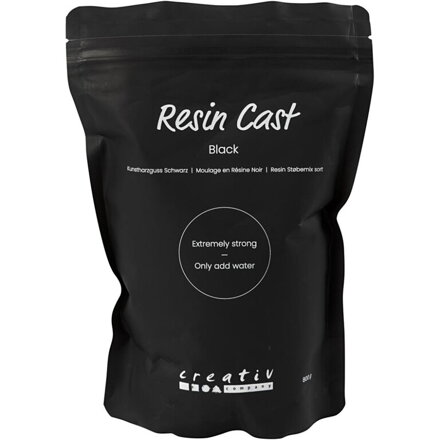 Odlévací prášek RESIN CAST 800g - černý