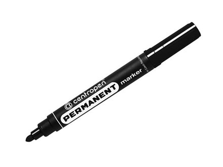 Permanentní popisovač 2,5mm - kulatý - černý