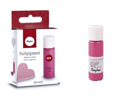Práškový pigment - barvivo 20ml - fuchsia