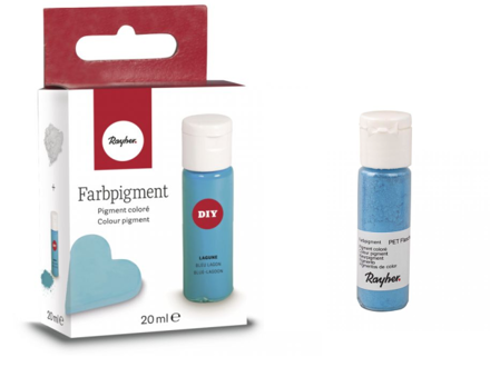 Práškový pigment - barvivo 20ml - laguna