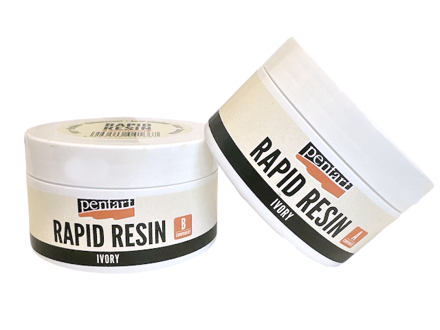 Rapid Resin - rychlá pryskyřice PENTART 2x150ml - slonovina