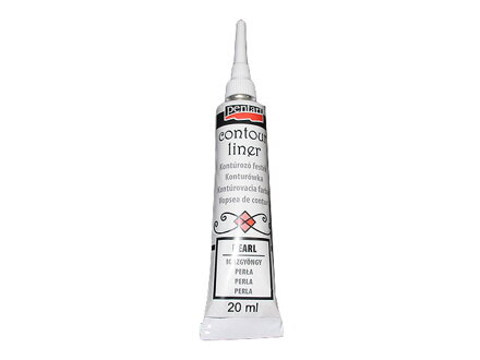 Univerzální kontura Pentart 20ml - perleť