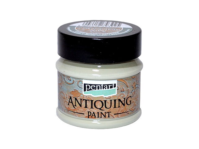 Antikovací barva PENTART 50ml - krémově zelená