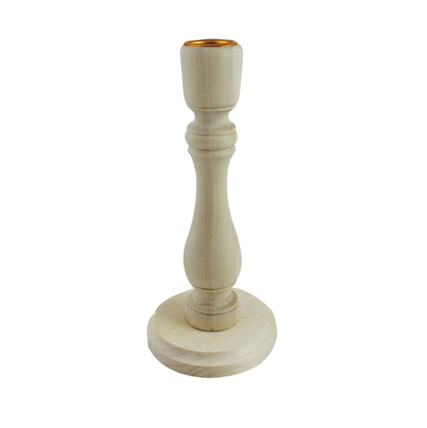 Dřevěný svícen 17,8cm