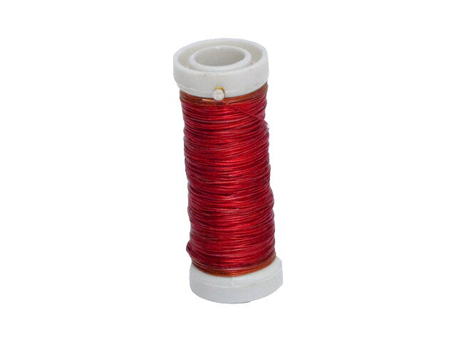 Drát 0,4mm 30g - červený