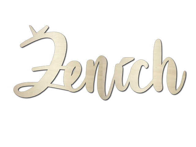 Dýhový dřevěný výřez 15cm - Ženich