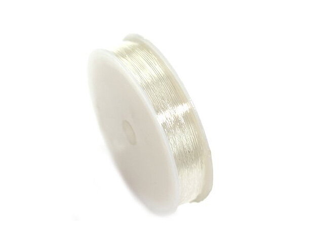 Elastický bižuterní silon 0,6mm 10m