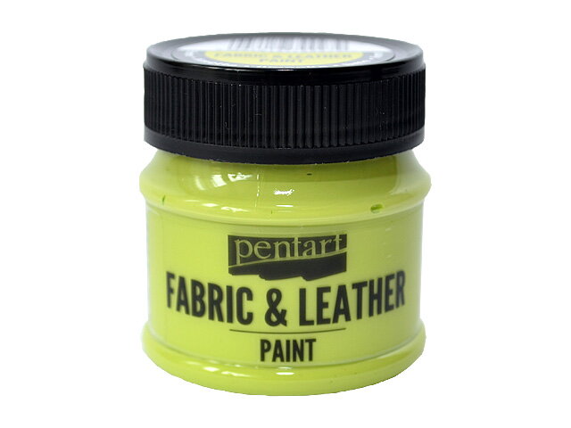 Barva na kůži a textil PENTART 50ml - limetková