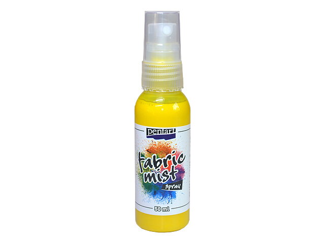 Barva na textil Fabric Mist 50ml sprej - žlutá