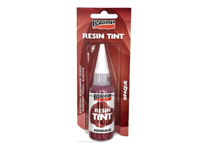 Barvivo do pryskyřice PENTART 20ml - bordó