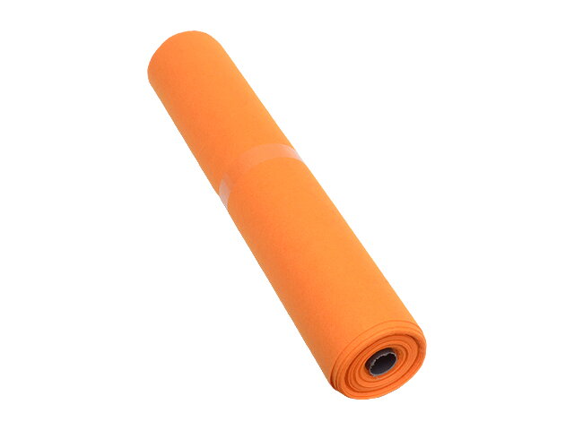 Filc 1mm - 1m - světle oranžový