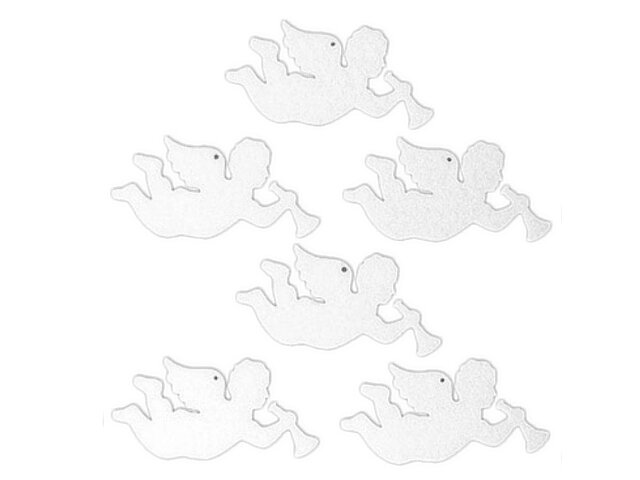 Filcové výřezy 8,5cm - andílci cherubínové