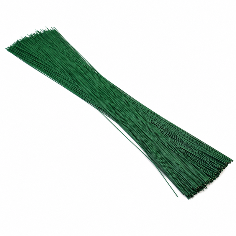 Floristický drát tyčinky 60cm 50ks- zelený