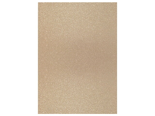 Glitrovaný papír 200g - pískový