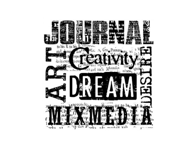 Pryžové HD razítka - Art, Dream, Creativity