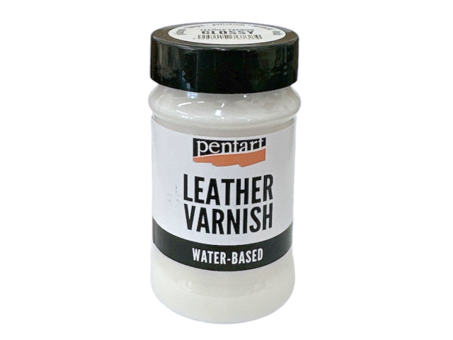 Lesklý lak na kůži Pentart 100ml