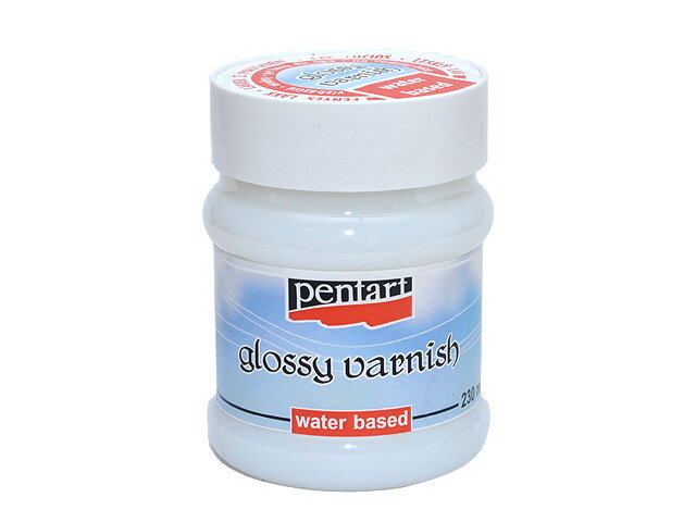 Lesklý lak na vodní bázi PENTART - 230ml