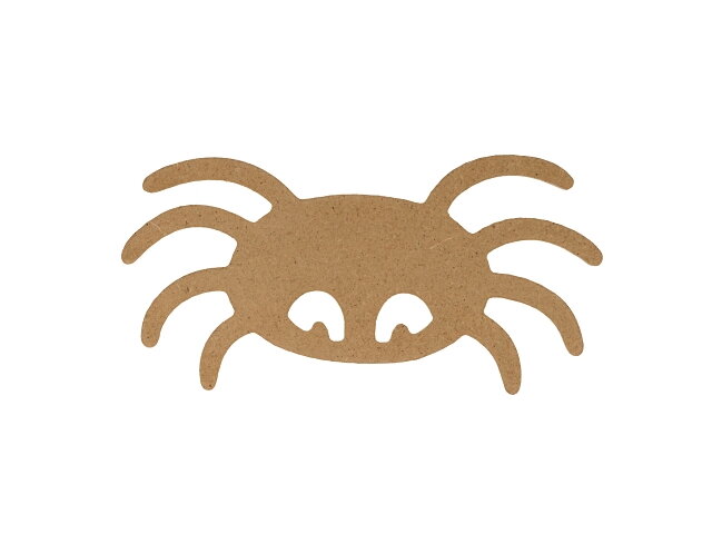 MDF závěsný výřez 15cm Halloween - pavouk