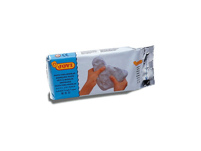 Na vzduchu tvrdnoucí modelovací hmota (hlína) 1000g - bílá