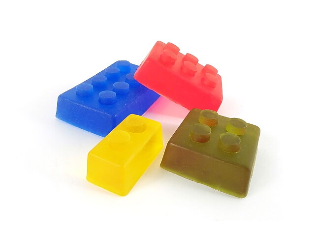 Licí forma dětská - lego kostky