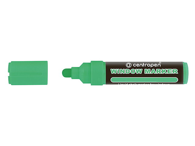 Popisovač na sklo - křídový značkovač - zelený