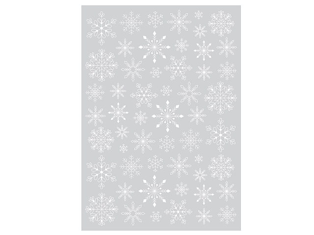 Protlačovací transfer obrázky ARTEMIO - Let it snow - vločky